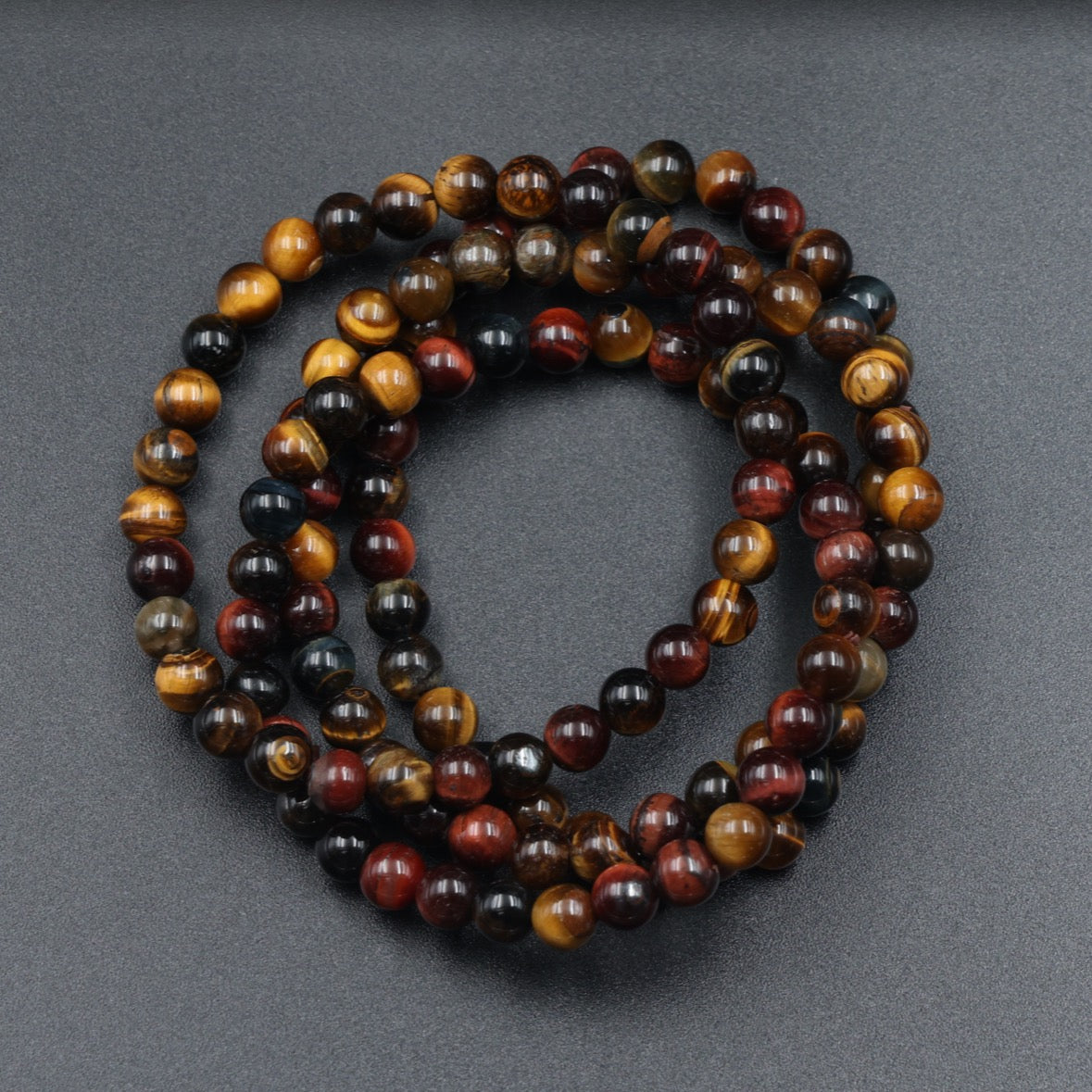 Pulsera de Ojo de Tigre (6mm)